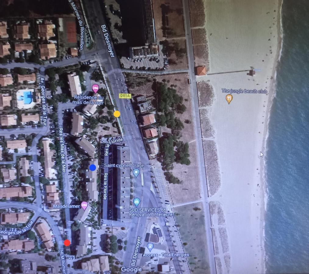 Appartement Saint Cyprien Plage Residence Les Mas De La Mer Zewnętrze zdjęcie